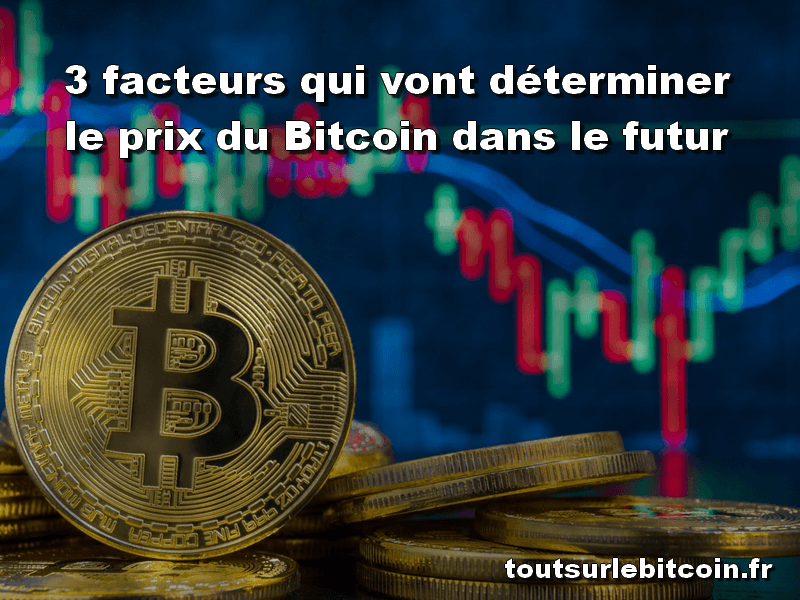 3 facteurs qui vont déterminer le prix du Bitcoin dans le futur