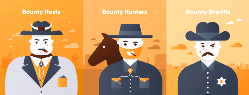 3 groupes sur Bounty0x