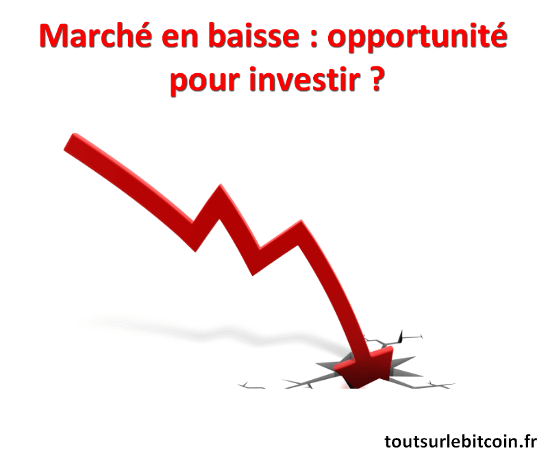 Marché baissier : opportunité pour investir