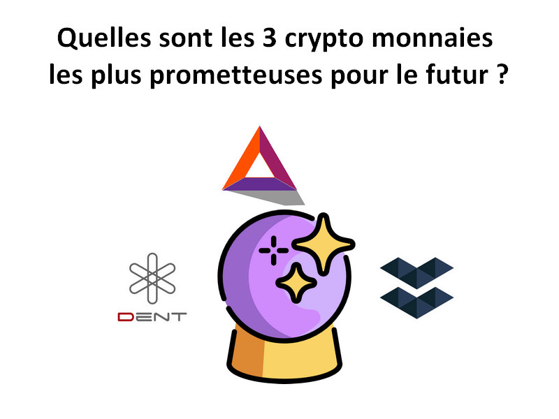 Quelles sont les 3 crypto monnaies les plus prometteuses pour le futur ?